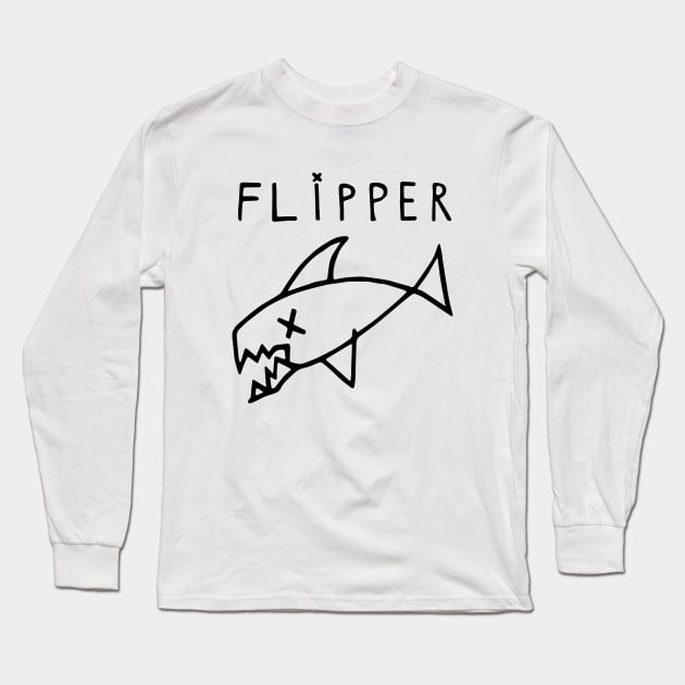 Flipper Long Sleeve T-Shirt by simple design